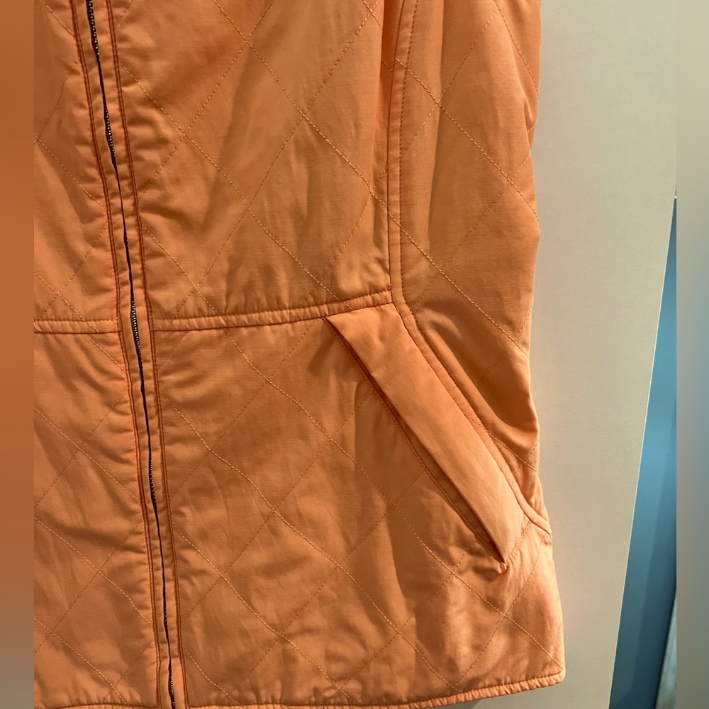 PETER MILLAR Women’s Small Full Zip Insulated Quilted Gilet Vest Size Medium - Picture 4 of 8